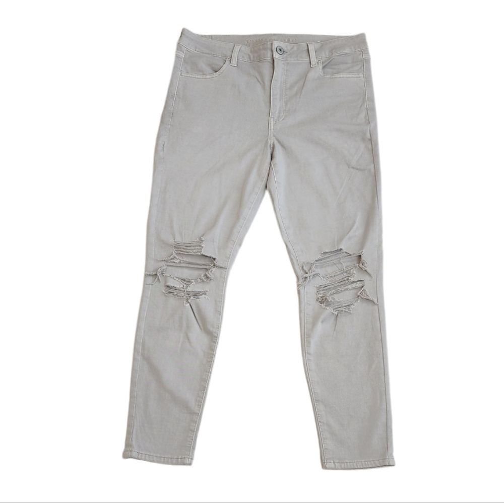 American eagle outfitters distressed next level Stretch jeans
